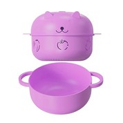 Mikroviļņu ramen bļoda ar sietiņu